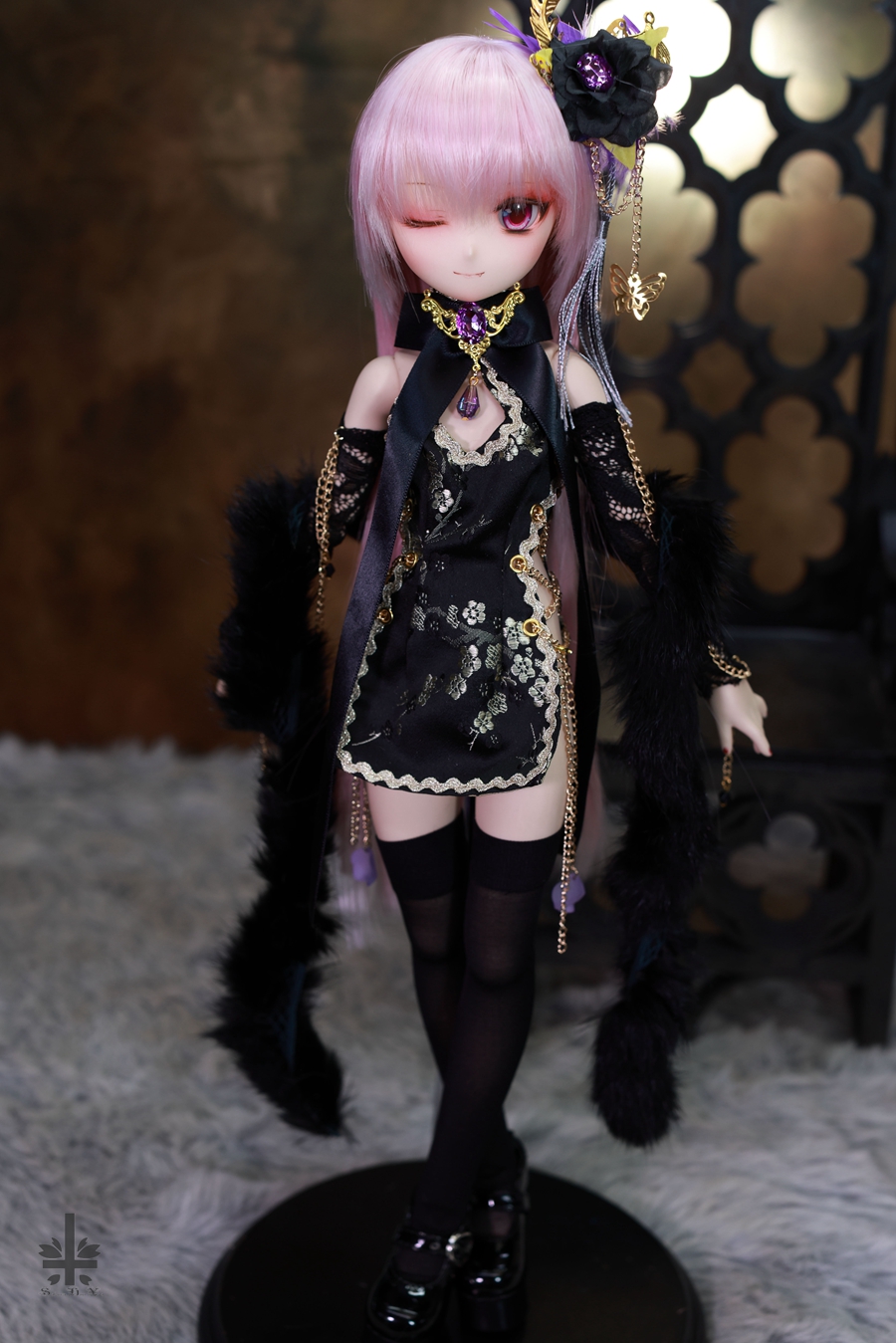 I.DOLL70>チャイナドレス《CM07》(絹織物)ONE OFF - Sakurahonya